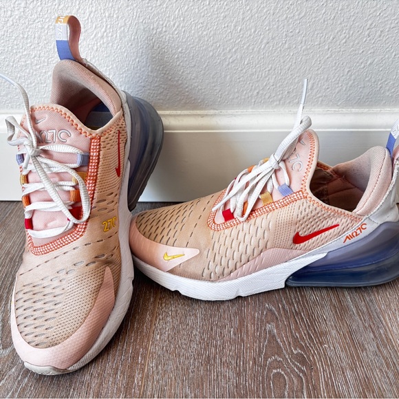Nike Kids Air Max 270 - Peach pink color - Picture 1 of 5